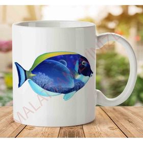 Fish Png Baskılı Kupa Bardak