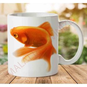 Fish Png Baskılı Kupa Bardak