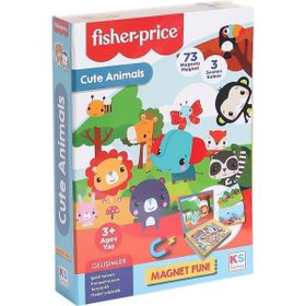 Fisher Price 13408 Cute Animals Baby Puzzle