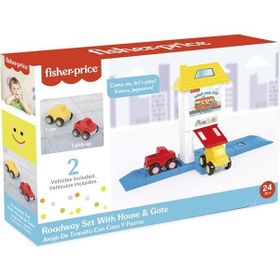 Fisher Price 1824 Roadway Set With House