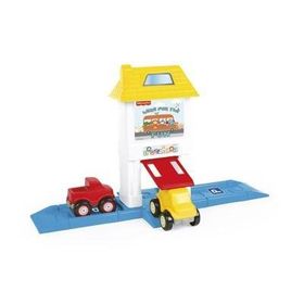 Fisher Price 1824 Roadway Set With House