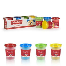 Fisher Price 4'lü Oyun Hamuru