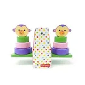 Fisher Price Ahşap Maymun Denge Kulesi