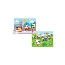 Fisher Price City Fun Picnic 2 in 1 Baby Puzzle