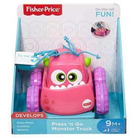 Fisher Price DRG14 Pembe Sevimli Canavarlar Kamyonu
