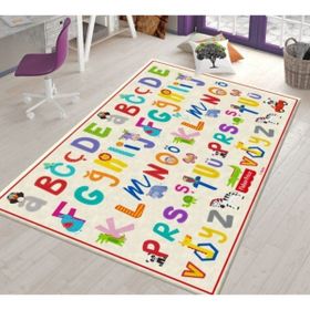 Fisher Price F02-FP-PC004 Eğitici Alfabe 100x160 cm Bebek Halı