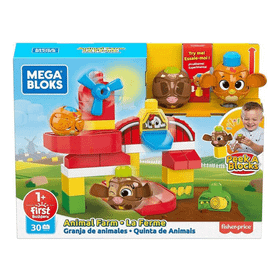 Fisher Price GRJ18-GRJ18 Mega Bloks Hayvan Çiftliği