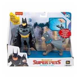 Fisher Price Hgl01 Dc League Of Super Pets - Batman ve Ace
