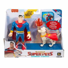 Fisher Price HGL02 DC League of Super Pets - Superman ve Krypto