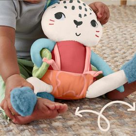 Fisher Price HKD64 Eğlenceli Dostum Peluş Kar Leoparı