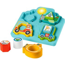 Fisher Price HRP31 Sesli Ve Işıklı Arabalar Puzzle