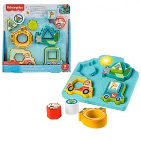 Fisher Price HRP31 Sesli Ve Işıklı Arabalar Puzzle