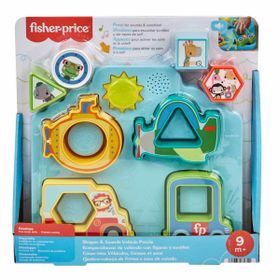 Fisher Price HRP31 Sesli Ve Işıklı Arabalar Puzzle