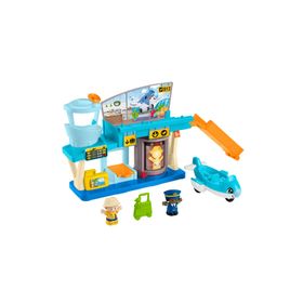 Fisher Price HTJ26 Little People Eğlenceli Havaalanı Oyun Seti