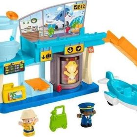 Fisher Price HTJ26 Little People Eğlenceli Havaalanı Oyun Seti