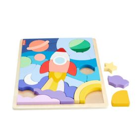 Fisher Price HXY42 Ahşap Uzay Yapboz