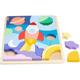 Fisher Price HXY42 Ahşap Uzay Yapboz