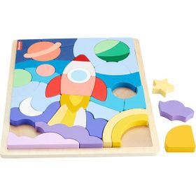 Fisher Price HXY42 Ahşap Uzay Yapboz