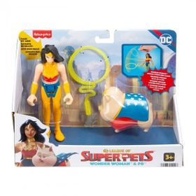 Fisher Price Imaginext DC League of Super Pets Kahramanlar ve Hayvanlar Figürü