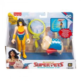 Fisher Price Imaginext DC League of Super Pets Kahramanlar ve Hayvanlar Figürü