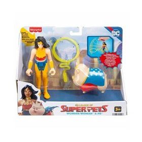 Fisher Price Imaginext DC League of Super Pets Kahramanlar ve Hayvanlar Figürü