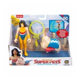 Fisher Price Imaginext DC League of Super Pets Kahramanlar ve Hayvanlar Figürü
