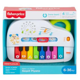 Fisher Price Işıklı ve Eğlenceli Piyano