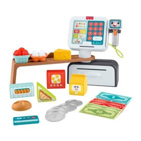 Fisher Price JGW99 Sesli Eğlen ve Öğren Market Kasası