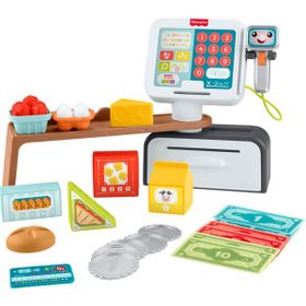 Fisher Price JGW99 Sesli Eğlen ve Öğren Market Kasası