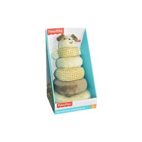 Fisher Price Peluş Mavi Kare Yapboz Kule Fil