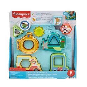 Fisher-Price Şekiller ve Sesler Puzzle HRP31 Eğitici Oyunlar