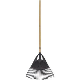 Fiskars 1001584 Solid Ahşap Saplı Yaprak Süpürgesi