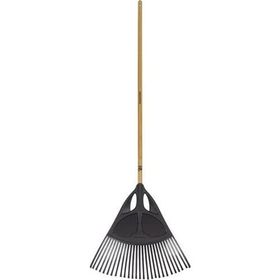Fiskars 1001584 Solid Ahşap Saplı Yaprak Süpürgesi