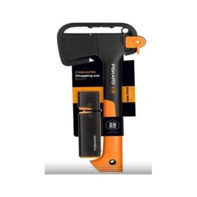 Fiskars 1020183 Parçalama Baltası XS X7 ve Bileme Seti