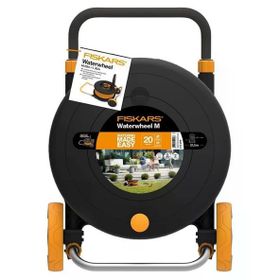 Fiskars 1023643 Tekerlekli 20 mt Hortum Makarası Seti