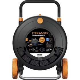 Fiskars 1023644 1071670 Arabalı 30 mt Hortum Makarası Seti
