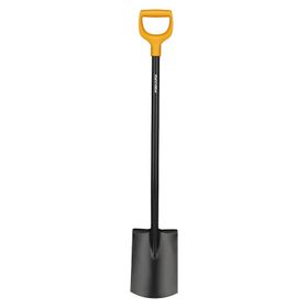 Fiskars 1066717 Solid Yuvarlak Uçlu Çok Amaçlı Kürek