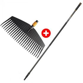 Fiskars 135013-1000642 Quickfit Plastik Yaprak Süpürgesi