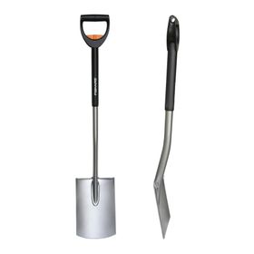 Fiskars Smart Fit Sivri Uçlu Teleskopik Bahçe Küreği