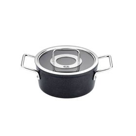 Fissler Adamant 20 cm Cam Kapak Tencere