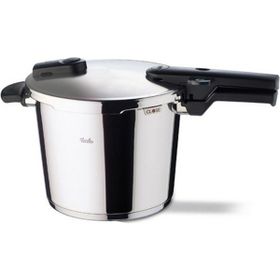 Fissler Bluepoint 6 lt Siyah Düdüklü Tencere