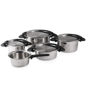 Fissler Intensa Gri 9 Parça Tencere Seti