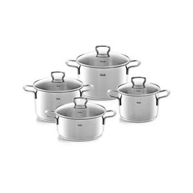 Fissler Las Vegas 4 Parça İndüksiyon Cam Kapaklı Tencere Seti
