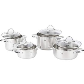 Fissler Paris 4 Parça Paslanmaz Çelik 18-10 Tencere Seti