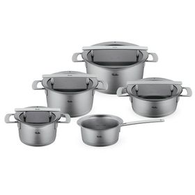 Fissler Phi Collection Cam Kapak 9 Parça Tencere Seti