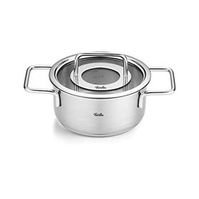 Fissler Pure Collection 16 cm Cam Kapak Derin Tencere