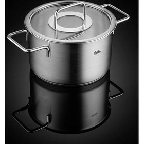Fissler Pure Collection 20 cm Cam Kapak Derin Tencere