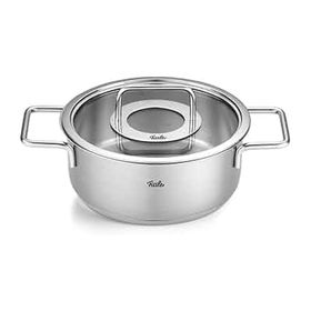 Fissler Pure Collection 8 Parça Cam Kapak Çelik Tencere Seti