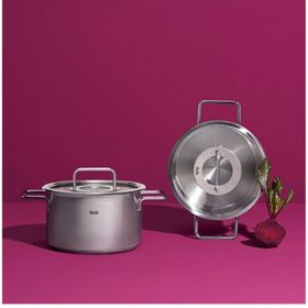 Fissler Pure Collection 8 Parça Metal Kapak Çelik Tencere Seti