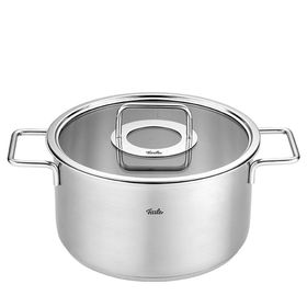 Fissler Pure Collection 8 Parça Metal Kapaklı Çelik Tencere Seti